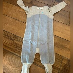 Love to dream Two-Tone Gray and Light Gray Sleep Sack